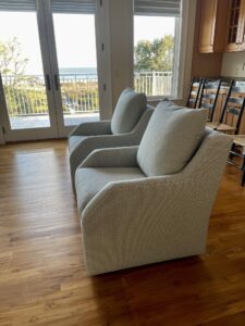 Coastal Oceanfront Loft Chairs Hilton Head Furniture