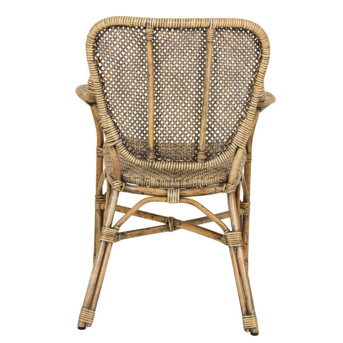 Kai Antique Rattan Arm Chair, Natural Antique - Image 4