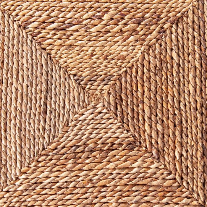 Soren Braided Seagrass Cube Accent Table - Image 3