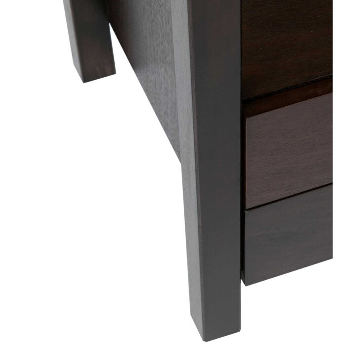 Hooper 2 Drawer Wooden Accent Side Table - Image 8