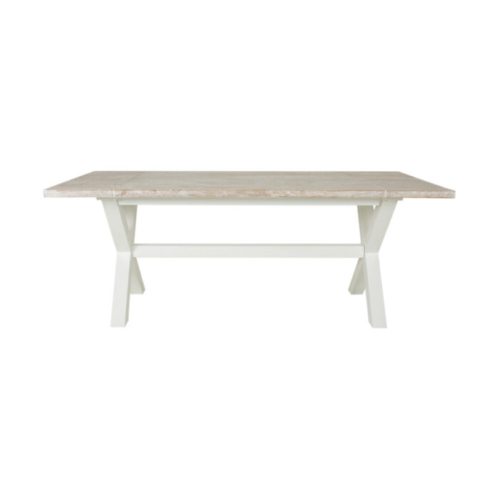 Townson Solid Dining Table with Cross Base - Image 3