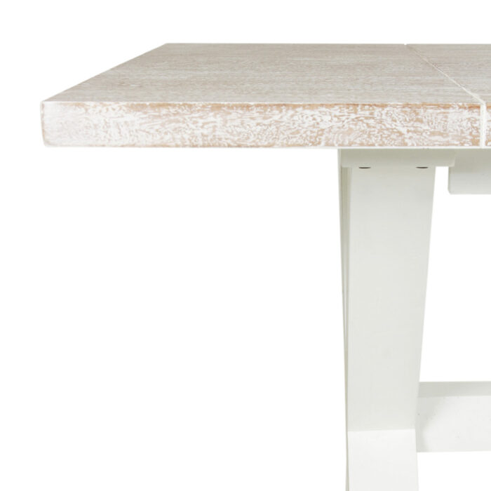 Townson Solid Dining Table with Cross Base - Image 6