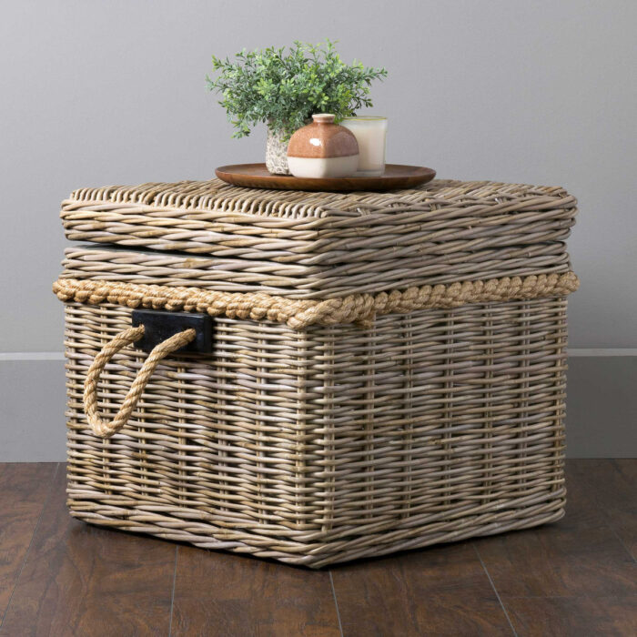 Sabrina Basket End Table with Storage - Image 2