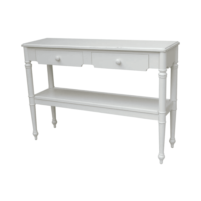 Provence Console Table - Wht