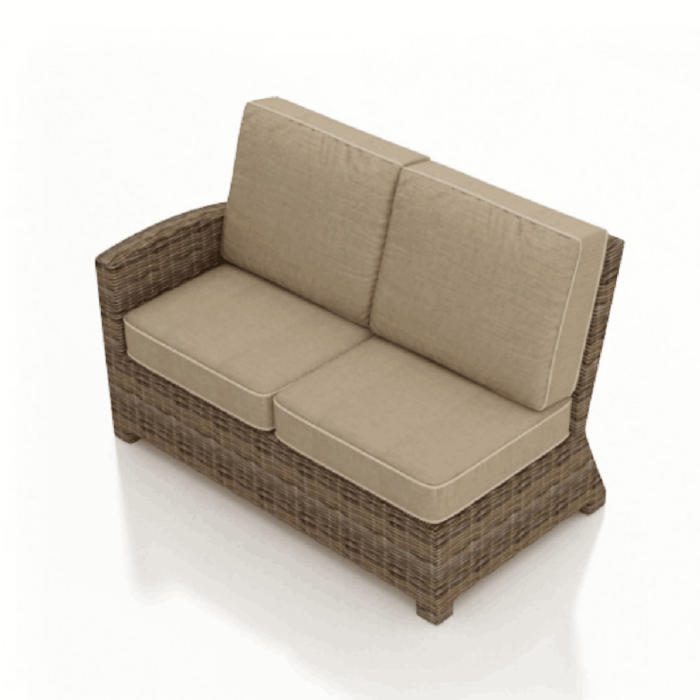 Bluffton Left Arm Sectional Loveseat
