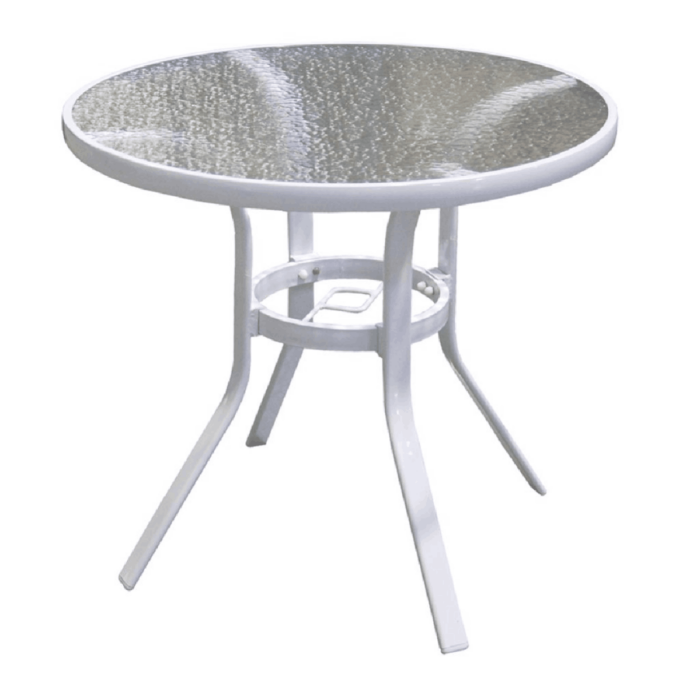 Aluminum Sling 30″ Round Dining Table
