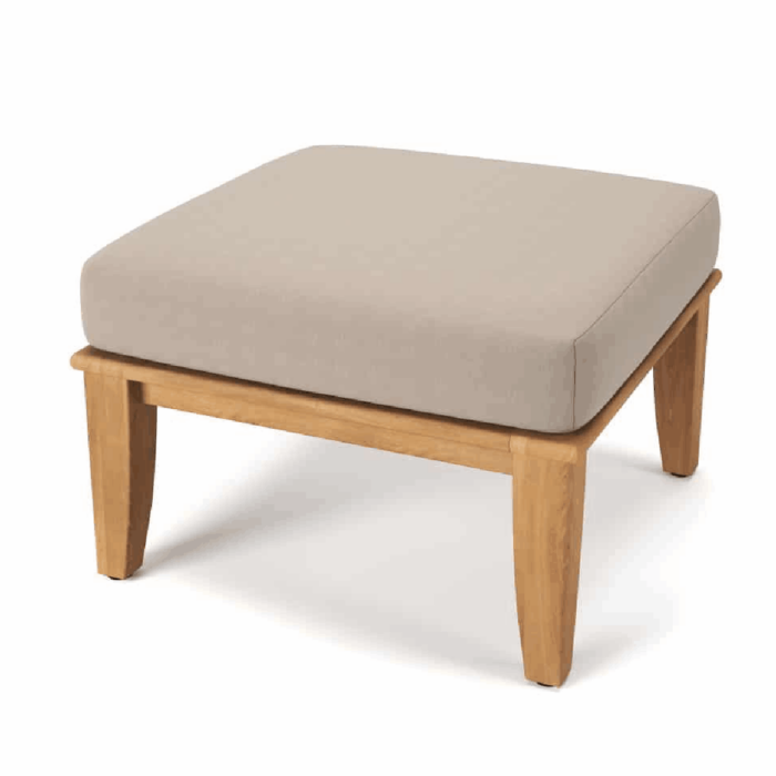 Long Branch Teak Ottoman