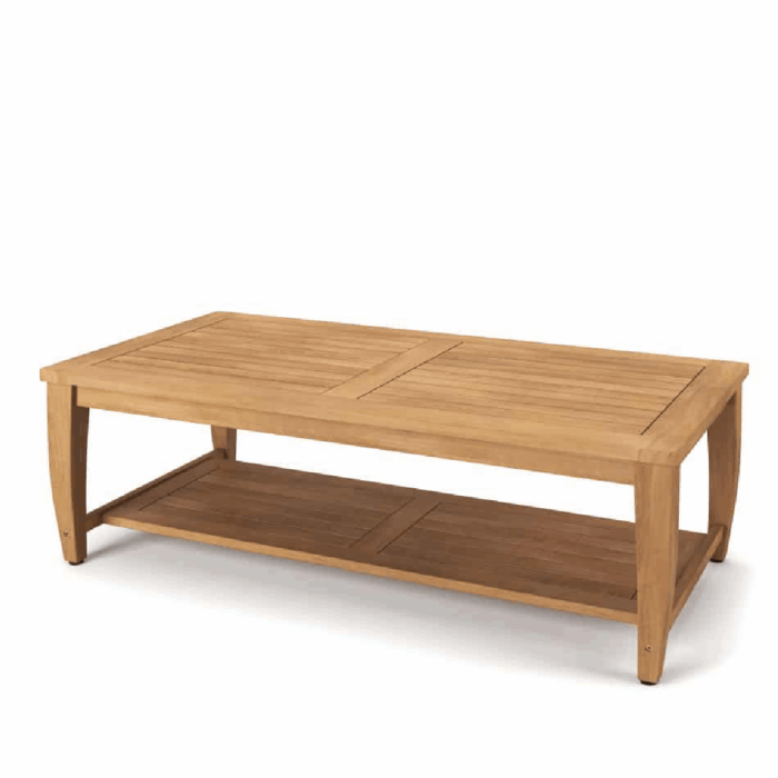 Long Branch Teak Rectangle Coffee Table