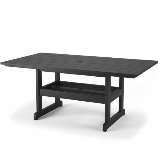 Oceanside 72″ x 40″ Rectangle Dining Table Poly Lumber Hilton Head