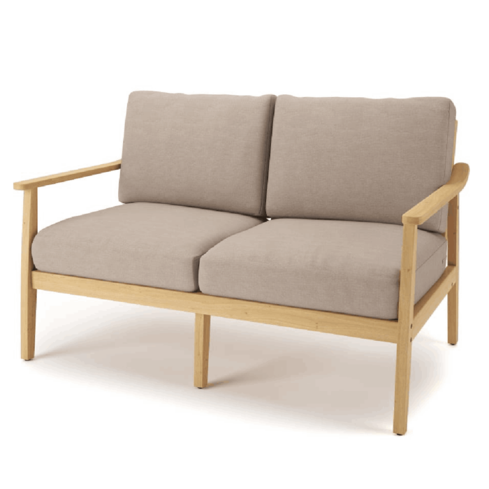 Sea Shore Teak Loveseat - Image 2