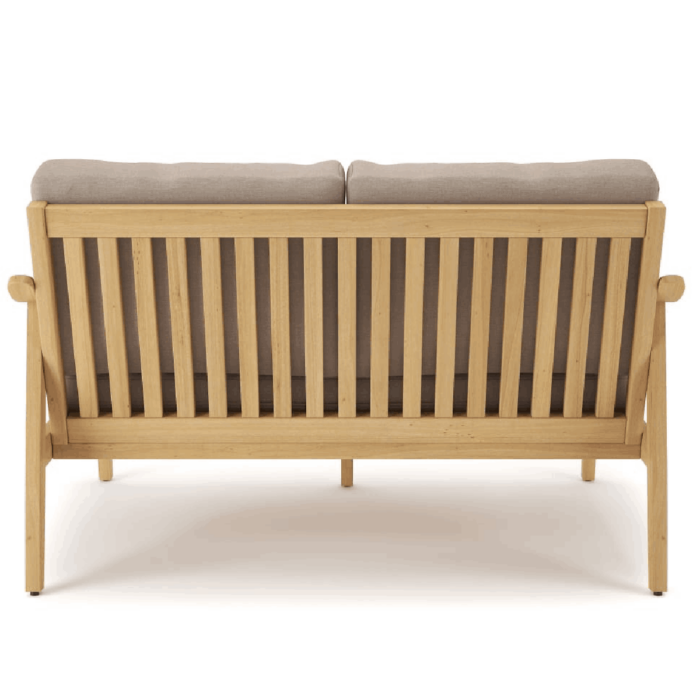 Sea Shore Teak Loveseat - Image 6