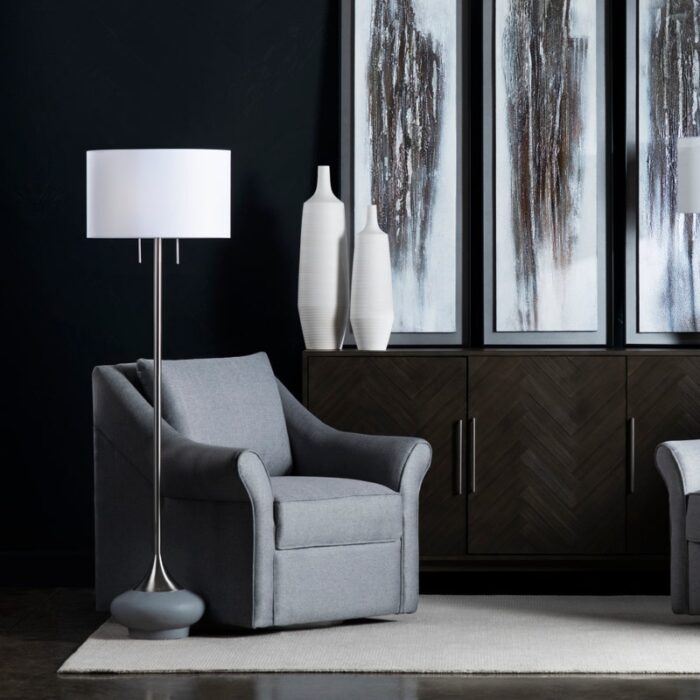 Lars Swivel Accent Chair - Image 2