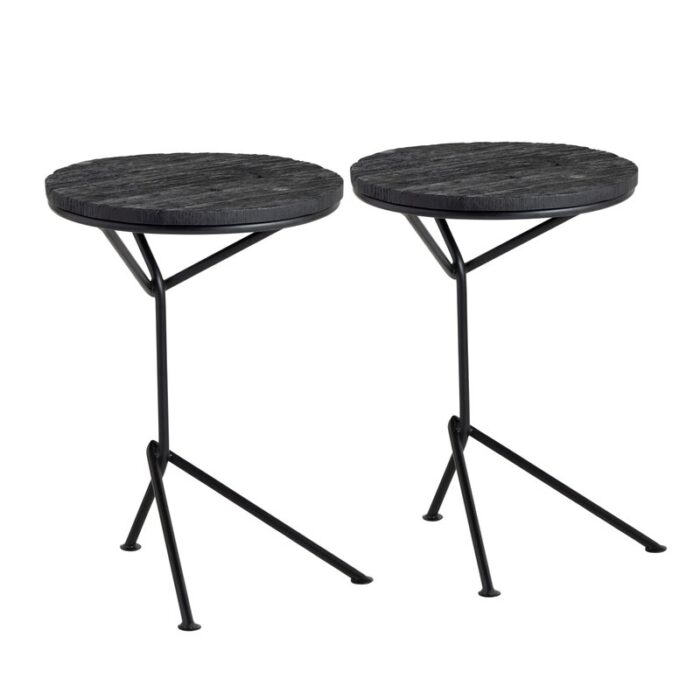 Obsidian Accent Tables