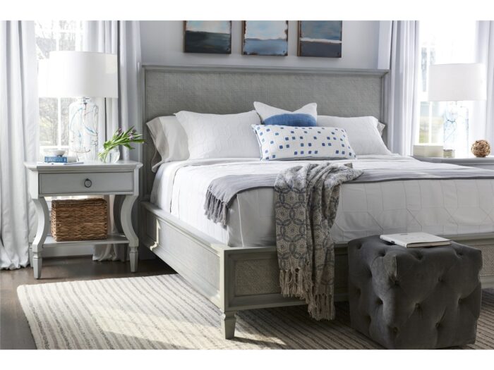 Sunshine Grey Woven King Bed - Image 2