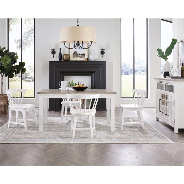 Cara Rectangular Leg Dining Table - Image 2