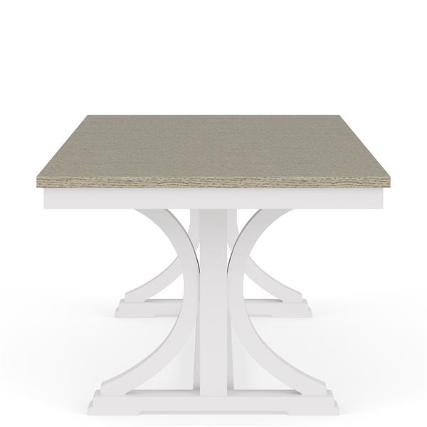 Cara Trestle Dining Table - Image 4