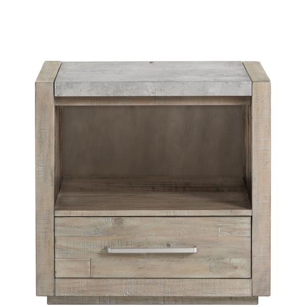 Intri One Drawer Nightstand - Image 3