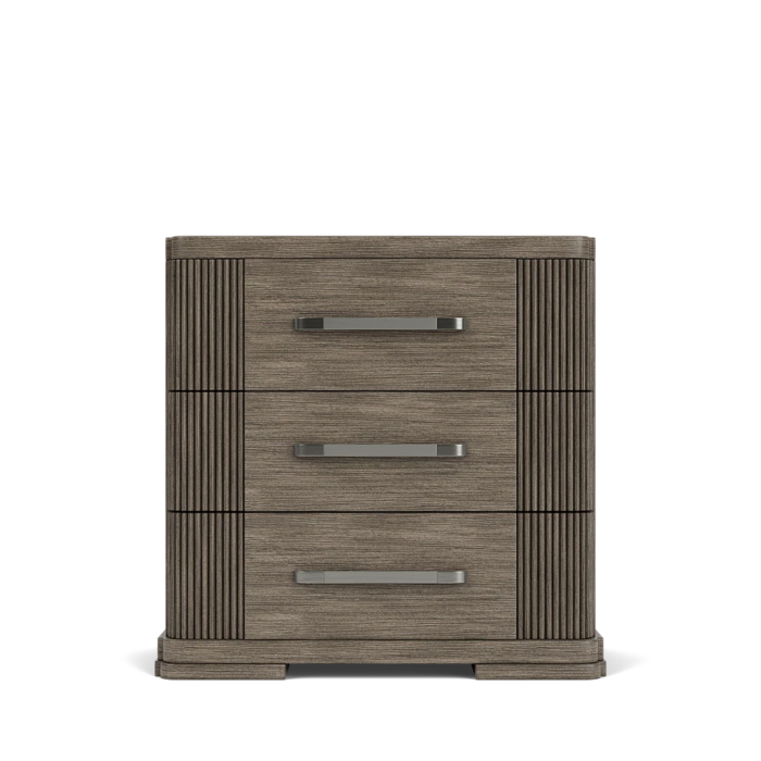 Sly Three Drawer Nightstand