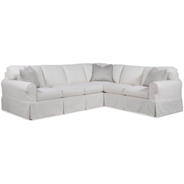 *Simplicity Collection Two Piece Corner Sleeper Sectional - Image 2