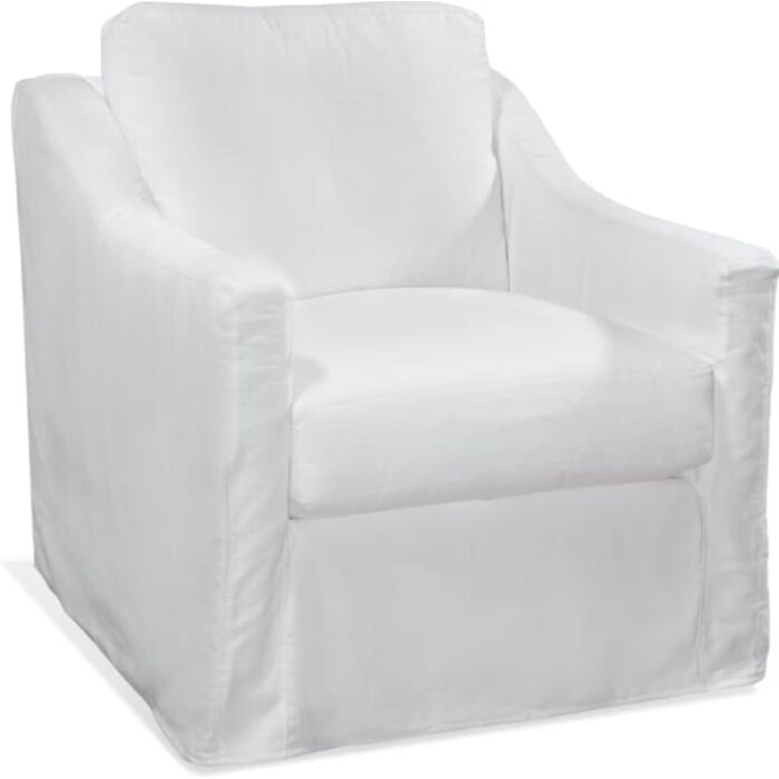 Oliver Swivel Chair with Slipcover