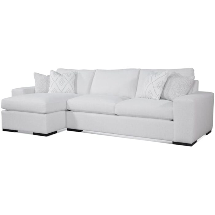 Memphis Two Piece Chaise Sectional Sofa