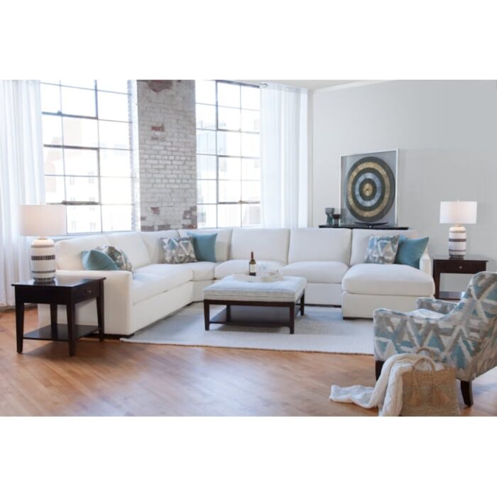 Bel-Air 4-Piece Wedge Chaise Sectional - Image 2