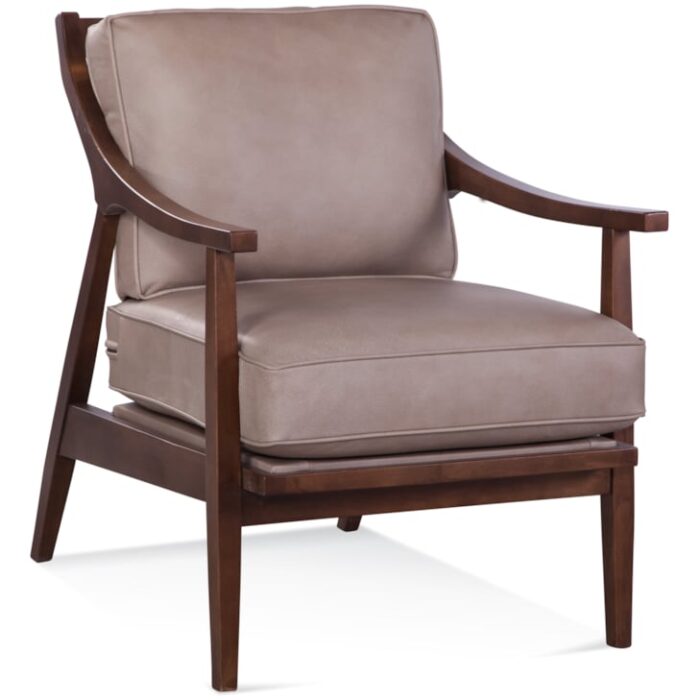 Hollyn Leather Accent Chair