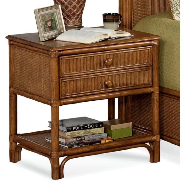 Summer Retreat Two Drawer Nightstand - Image 3