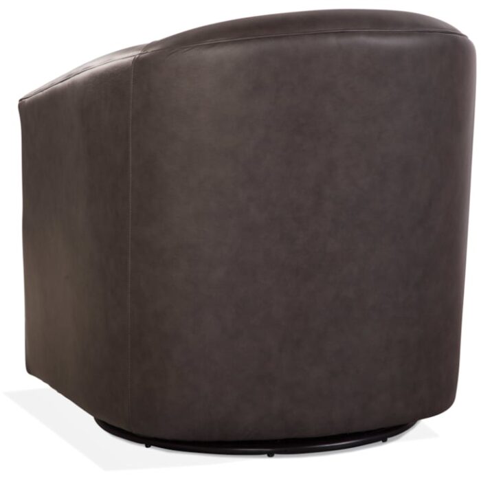 Briles Leather Memory Swivel Chair - Image 2