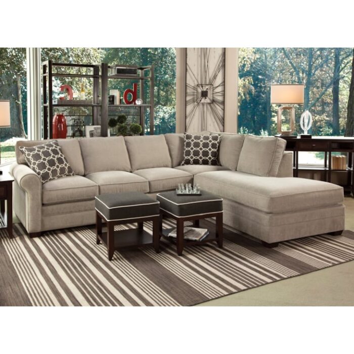 *Simplicity Collection Two-Piece Bumper Sleeper Sectional - Image 3