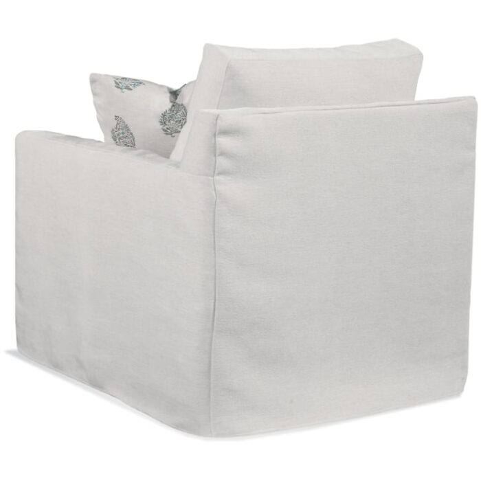 Bel-Air Swivel Chair with Slipcover - Image 2