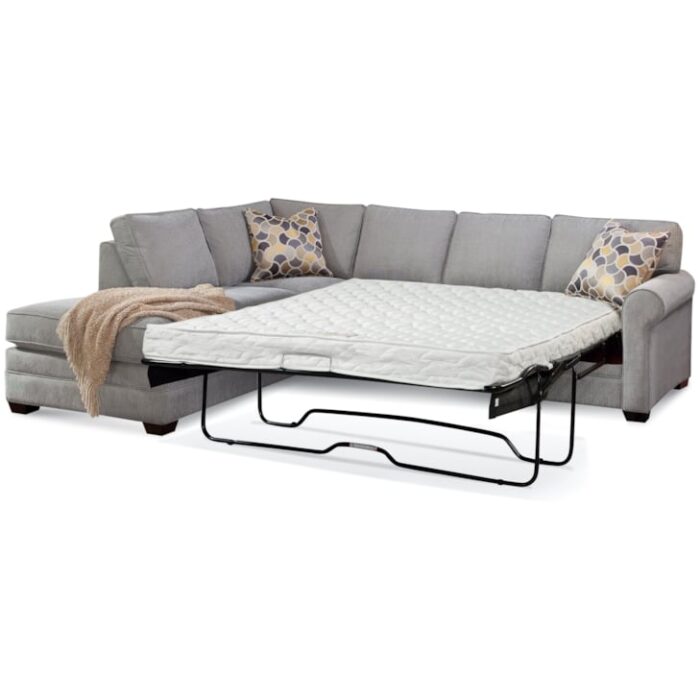 *Simplicity Collection Two-Piece Bumper Sleeper Sectional