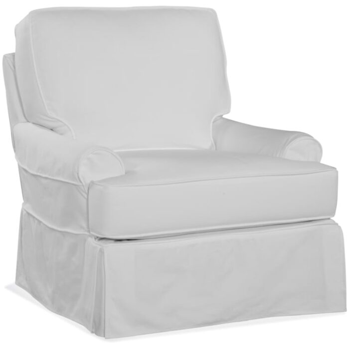 Belmont Swivel Chair with Slipcover