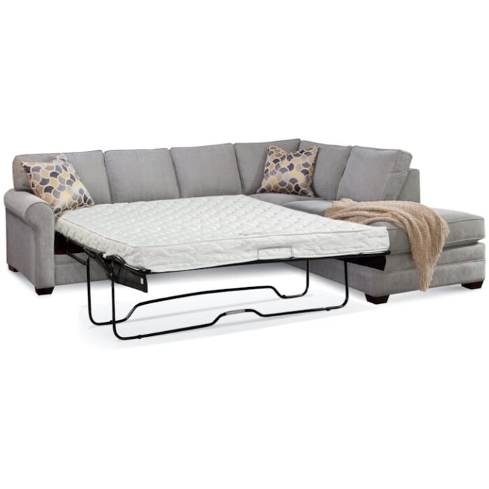 *Simplicity Collection Two-Piece Bumper Sleeper Sectional