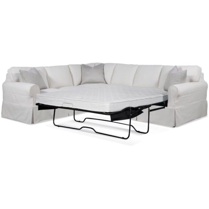 *Simplicity Collection Two Piece Corner Sleeper Sectional