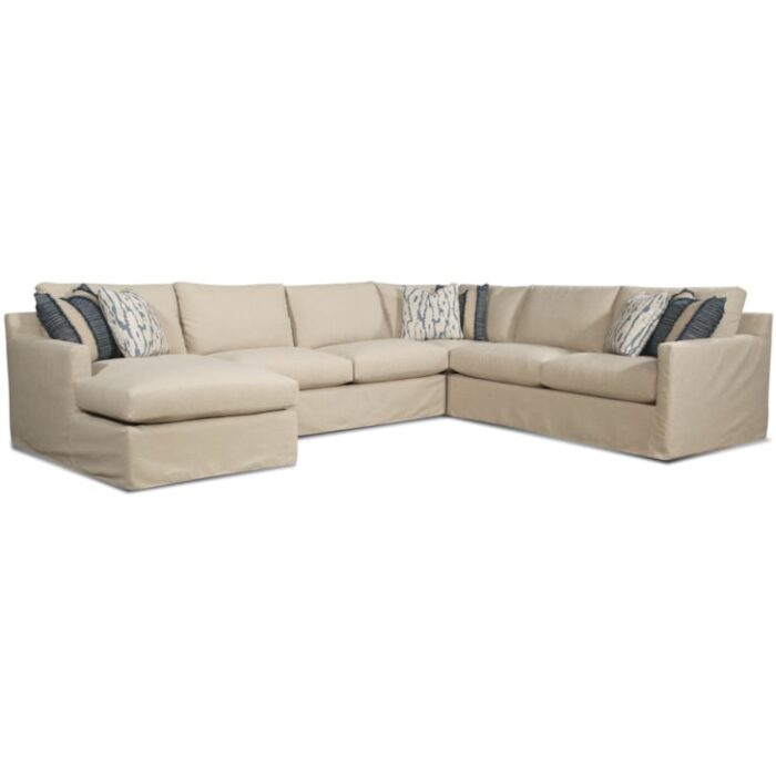 Bel-Air 4-Piece Sectional w/ Slipcover