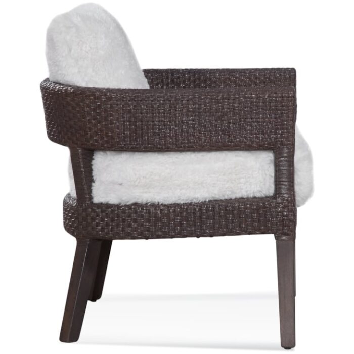 Charlotte Rattan Accent Chair - Image 6