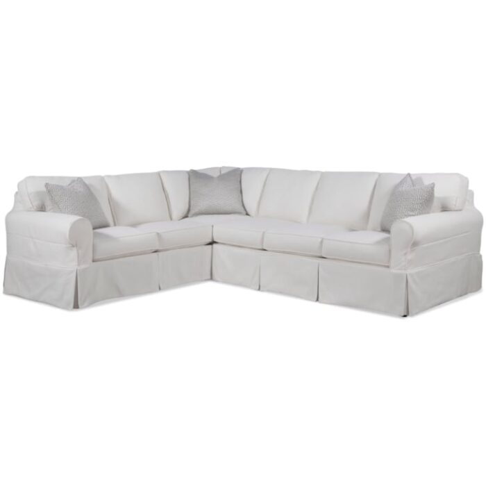 *Simplicity Collection Two Piece Corner Sleeper Sectional - Image 2