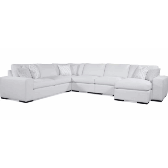 Memphis Five Piece Chaise Sectional Sofa