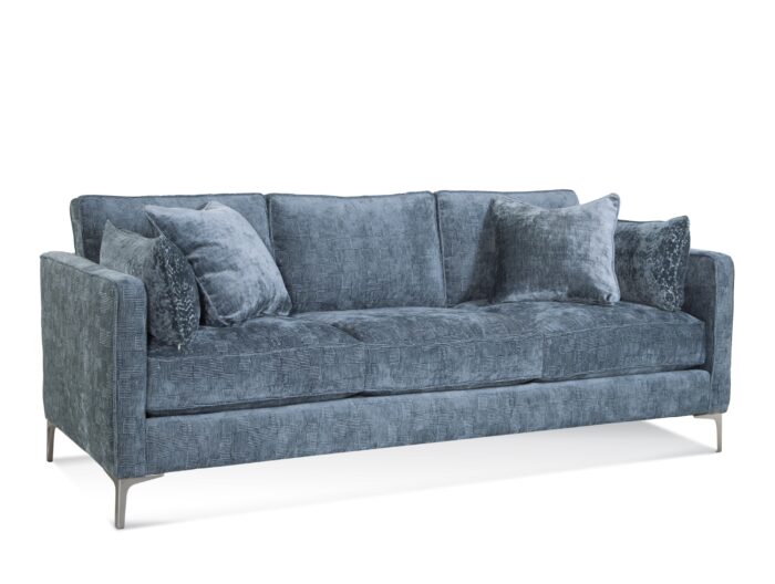 Lenox 3 over 3 Sofa with Metal Legs