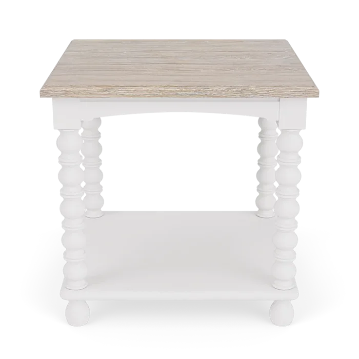 Rect Spindle End Table