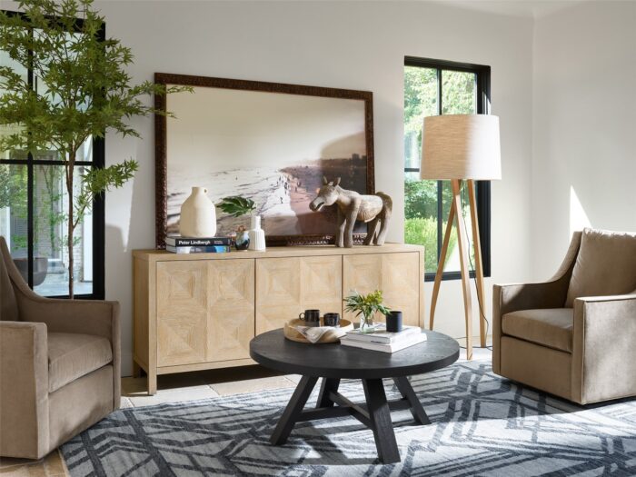 Saddle Credenza - Light Finish - Image 2