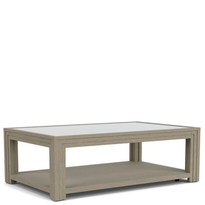 Rectangular Glass Coffee Table - Image 6