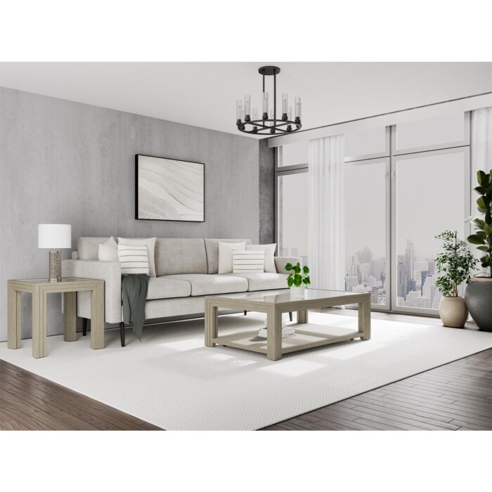 Rectangular Glass Coffee Table