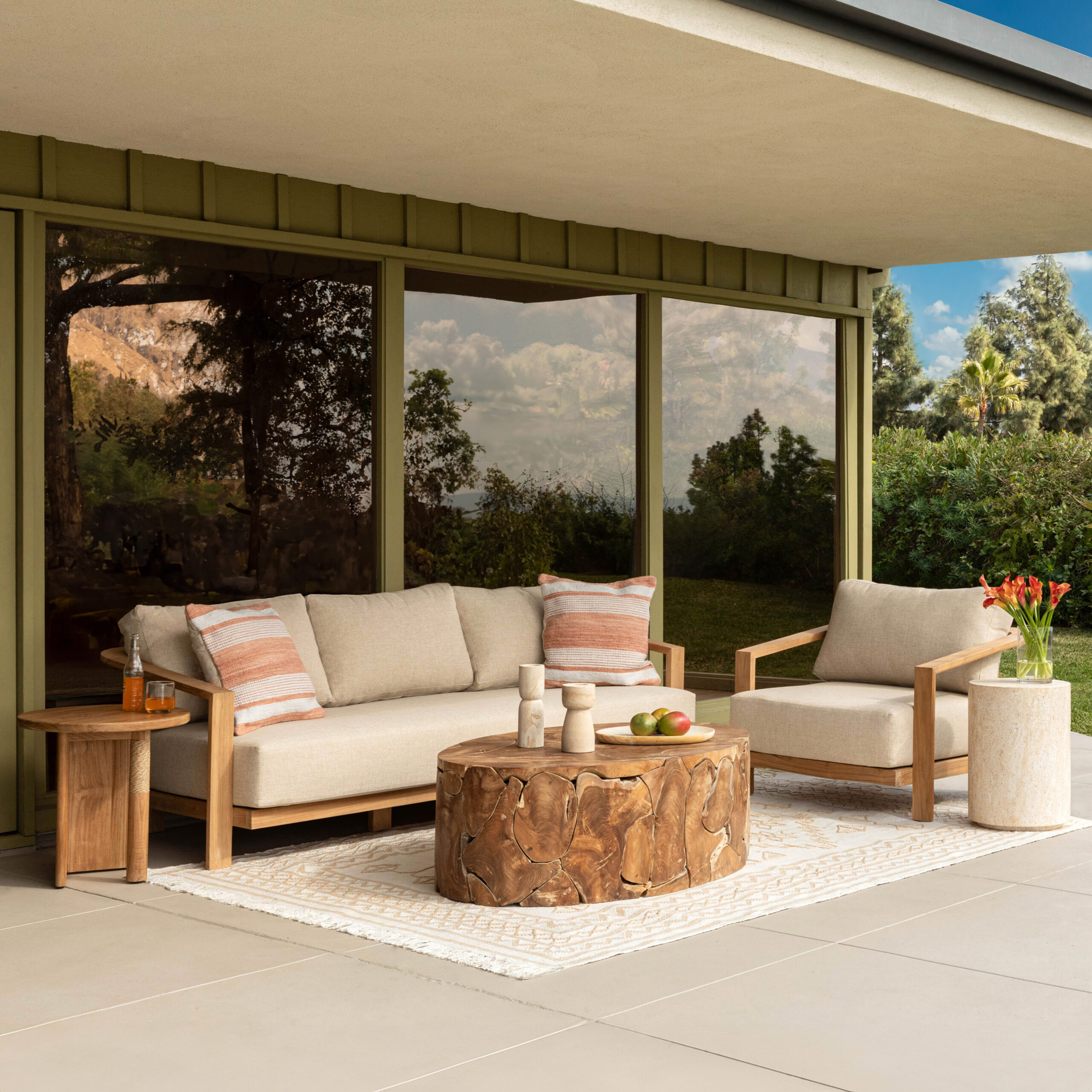 Braden Outdoor Coffee Table - Image 3